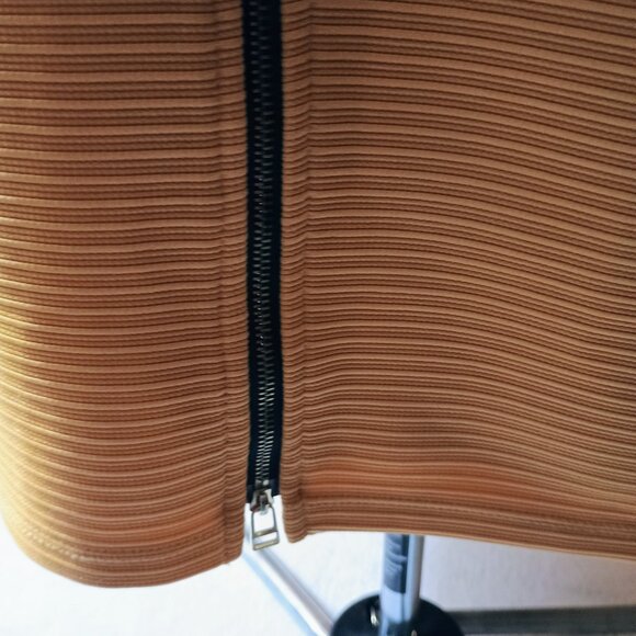 NWOT: Cato Sze 26W Mustard Ribbed Dress - Picture 8 of 8